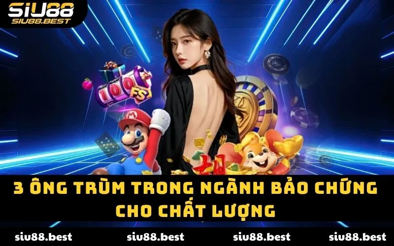 3 ông trùm trong ngành bảo chứng cho chất lượng 3 ông trùm trong ngành bảo chứng cho chất lượng